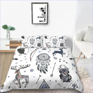 housse de couette attrape rêve scandinave