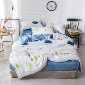 housse de couette scandinave minimaliste élégante