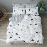 housse de couette scandinave nuage