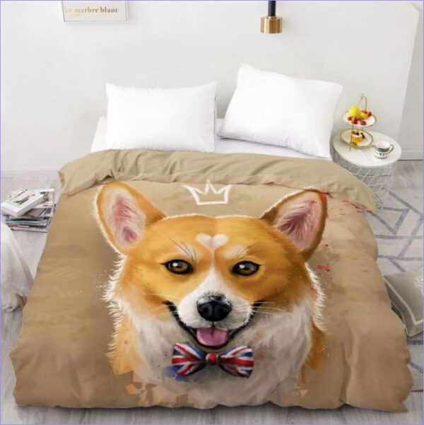 housse de couette Shiba anglais