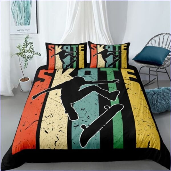 Housse de Couette Skate Kickflip