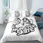 Housse de couette skate monster