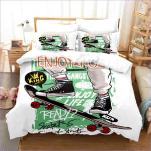 housse de couette skater