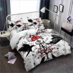 Design viking sur housse de couette