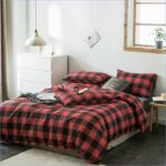 motif Tartan Rouge