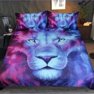 housse de couette tête de lion