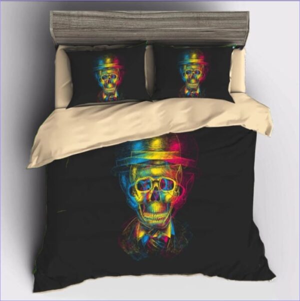 Housse de Couette tête de mort