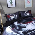 décoration chambre tête de mort
