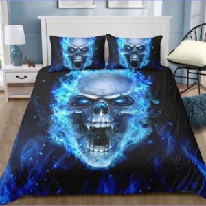 housse de couette tête de mort ghost rider