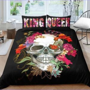 Housse de Couette Tête de Mort King & Queen