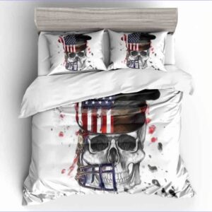 housse de couette tête de mort US Army