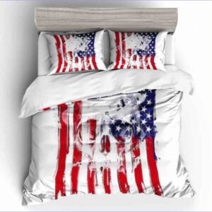 housse de couette tête de mort USA