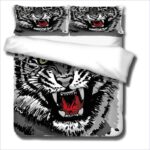 parure avec tigre blanc