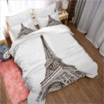 housse de couette tour eiffel