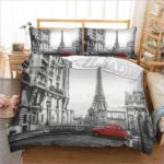 housse de couette tour eiffel