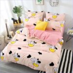 housse de couette avec motif vache