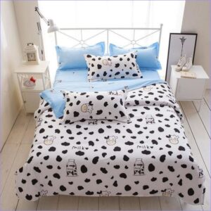 housse de couette vache cartoon
