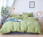 housse de couette vert anis
