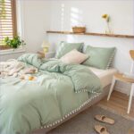 housse de couette vert celadon