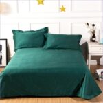 housse de couette vert émeraude