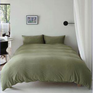 housse de couette Vert Olive