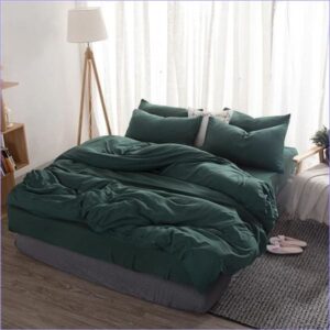 housse de couette vert sapin