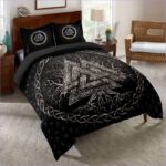 housse de couette avec symbole Valknut