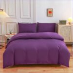Housse de Couette Violet Foncé