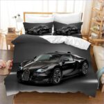 housse de couette voiture noire