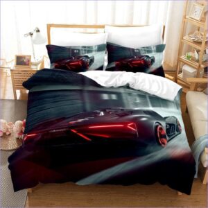 housse de couette voiture sportive