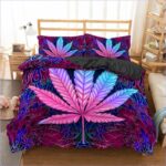 parure de lit cannabis